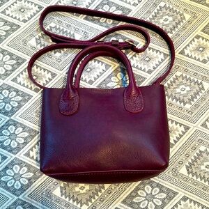 Portland Leather Premium Plum Raindrop